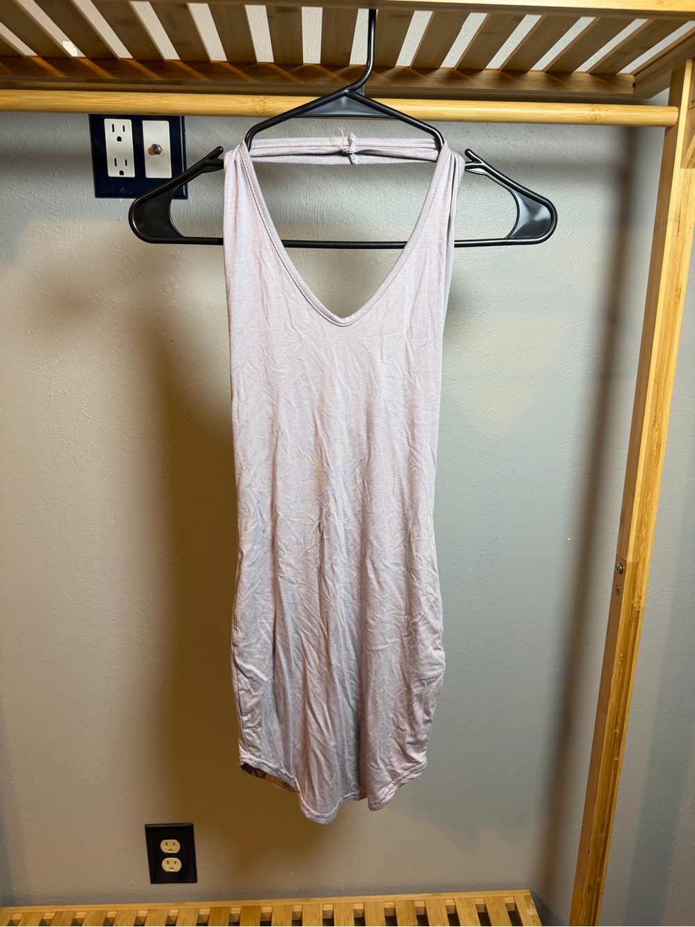 PrettyLittleThing Pale Purple Sleeveless Mini Dress